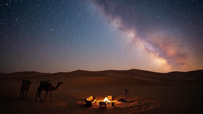 stargazing-DESERT ROSE CAMP